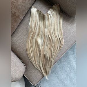 Brand new thick ZALA Halo Hair Extensions 20 inch / 160gr / 100% Human Remy Hair
